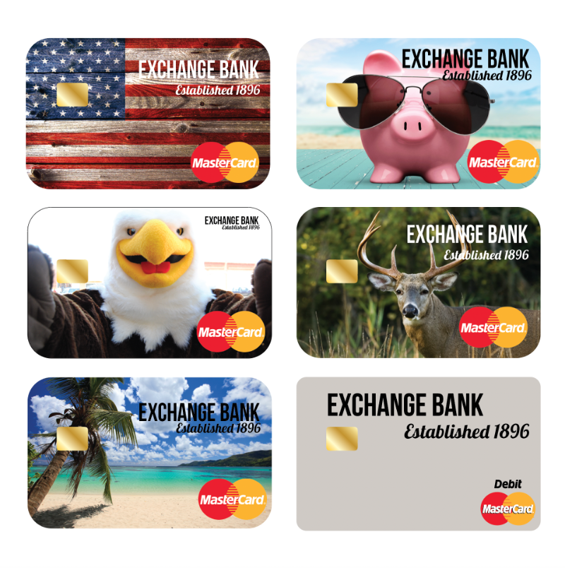 Debit Cards › Exchange Bank and Trust Company